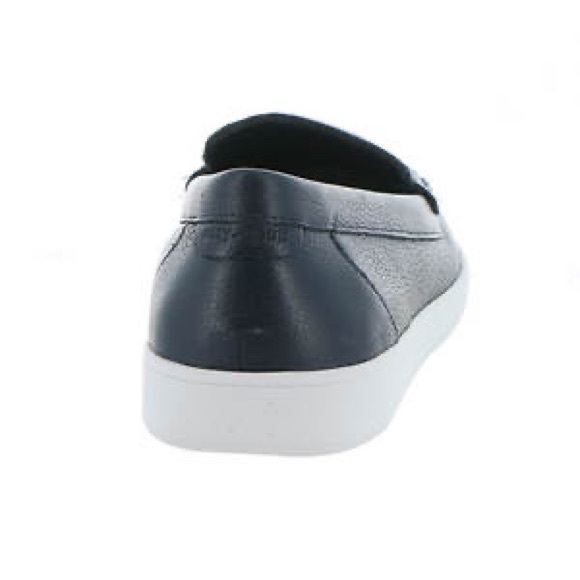 Easy Spirit Board Dark Blue Slip On Leather Loafer Flats - Picture 4 of 16